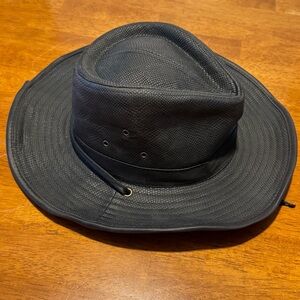 Weathered Outback Teton Shapeable Hat by Silver Canyon, Black Medium